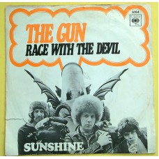 GUN Race With The Devil / Sunshine (CBS 3764) Holland 1968 PS 45 (Hard Rock, Blues Rock, Psychedelic Rock) GUN Race With The Devil / Sunshine (CBS 3764) Holland 1968 PS 45 (Hard Rock, Blues Rock, Psychedelic Rock)